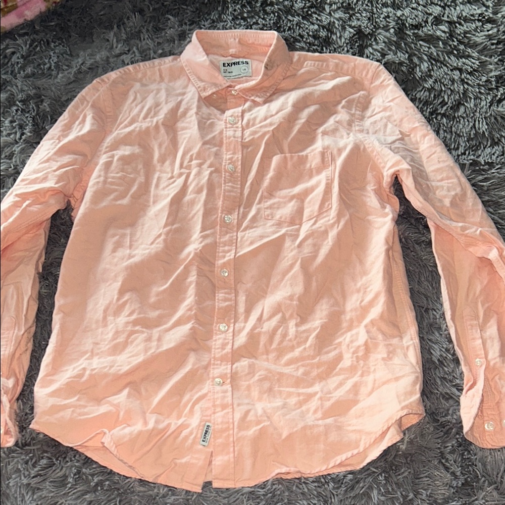 Express Pink Dress Shirt